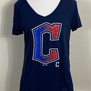 Majestic Cleveland Guardians Graphic “C” Short Sleeve Tee